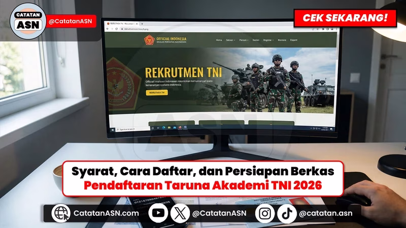 Cara Pendaftaran Akademi TNI 2026