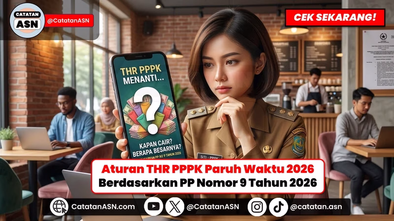 Bikin Penasaran! Bagaimana Nasib THR PPPK Paruh Waktu 2026: Dapat Full, Proporsional, atau Zonk? (Cek Fakta PP 9/2026)