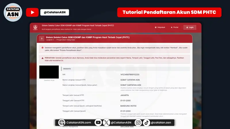 Langkah 3 Konfirmasi Akun KDKMP
