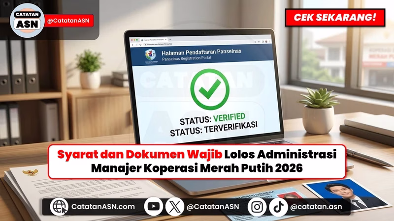 Syarat Rekrutmen Manajer KDKMP