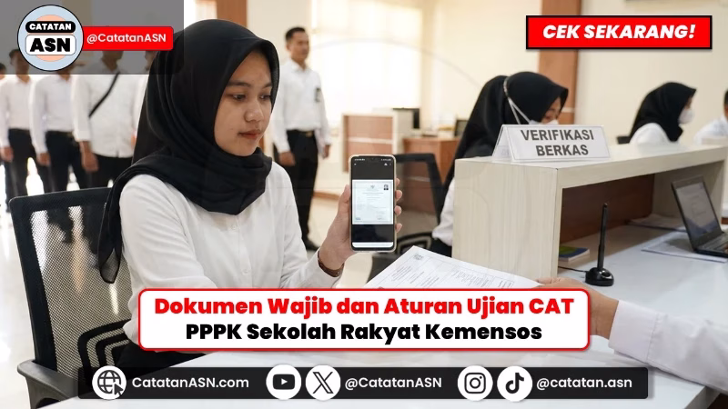 Dokumen dan Aturan Ujian CAT PPPK