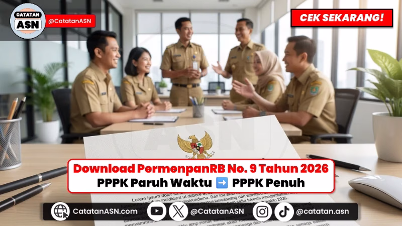 KUPAS TUNTAS PermenpanRB No 9 Tahun 2026: Aturan Lengkap PPPK Paruh Waktu, ASN Wajib Tahu!